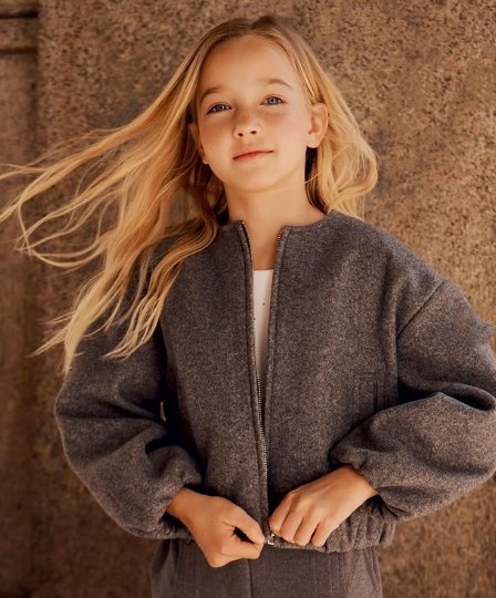 003093 NEW＊ジップアップジャケット  10才～14才